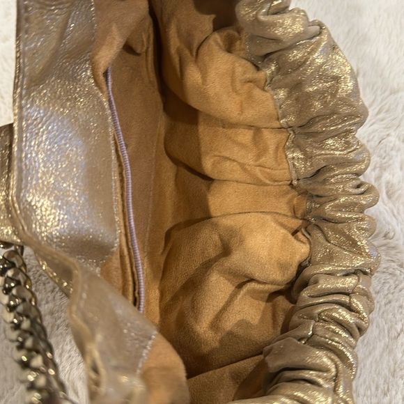 Jimmy Choo gold bag with chain handle - Picture 7 of 9